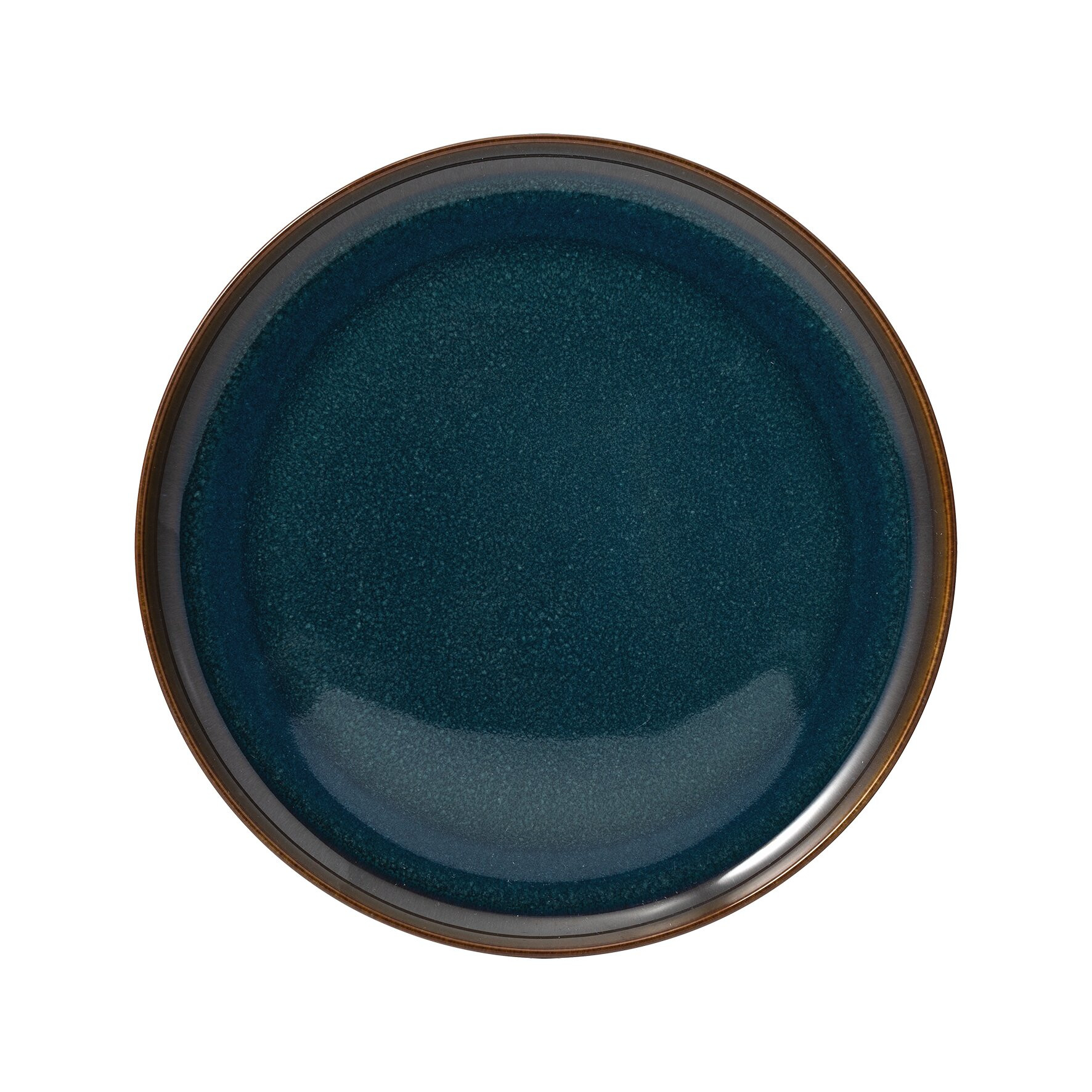 Crafted Denim, Frühstücksteller ø 210 mm braun